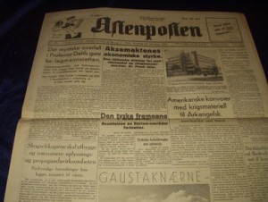 1941,nr 494, Aften, Aftenposten