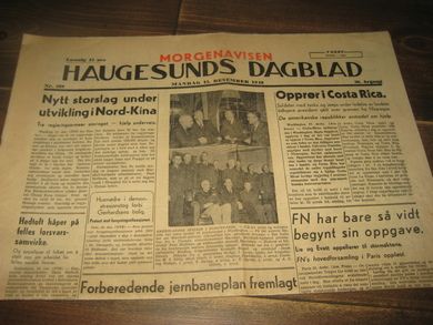 1948 nr 289 HAUGESUNDS DAGBLAD