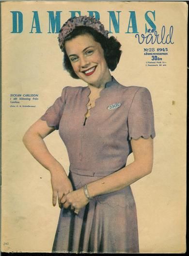 1945 nr 028 DAMERNAS vårld