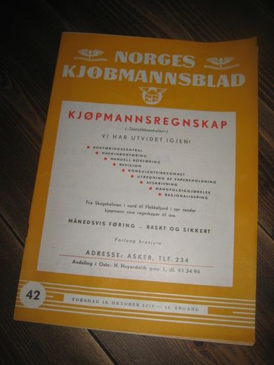 1958 nr 042 NORGES KJØPMANNSBLAD