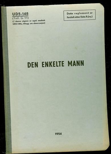 DEN ENKELTE MANN. 1954