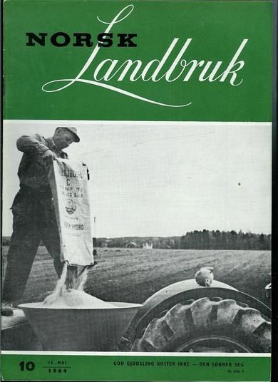 1964 nr 010 NORSK Landbruk