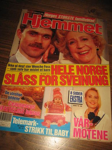 1990 nr 007 Hjemmet WENCHE FOSS- SVEINUNG RØDSETH