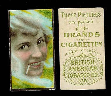 N. samlerkort fra British American Tobacco LTD