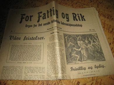 1953 nr 007 For Fattig og Rik