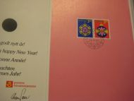 Nyttårskort fra Postens Frimerketjeneste 1989 24 11