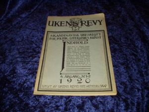 1920,nr 001, UKENS REVY