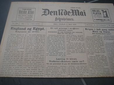 1928 nr 108 Den 17de Mai