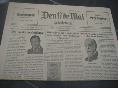 1928 nr 092 Den 17de Mai
