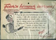 Feiern kommer i morgen!