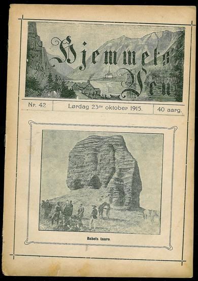 1915 nr 042 Hjemmets Ven