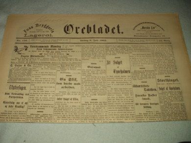 1905 nr 156 Ørebladet