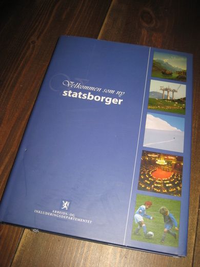 Velkommen som ny statsborger. 2006.