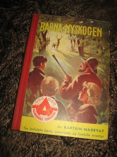 MARRYAT: BARNA i NYSKOGEN. 1952. 