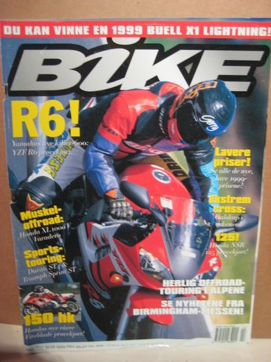 1999 nr 002 bike