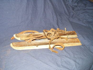 Gamle skeiser i tre, 1800 tallet.