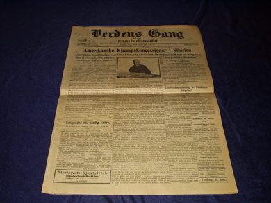 1920 nr 262 Verdens Gang