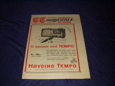 1939 nr 040 TT magasinet FJERNSYN OG RADIO