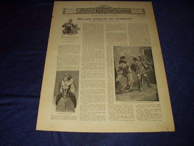 1904 nr 026 Tilæg til Allers Familie Journal MELLEM VIRKELIGT OG UVIRKELIGT Illustrerede fantastiske og romantiske Fortællinger