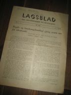 1946,nr 002, LAGSBLAD FOR IDROTTSLAGET ERVINGEN- BERGEN.