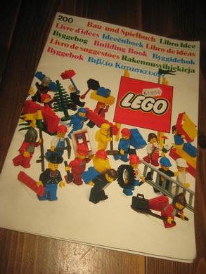 LEGO BYGGIDEBOK nr 200 1985