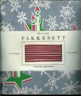 PAKKESETT JUL I NOR Grått papir