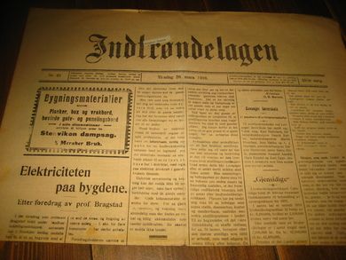 1916 nr 061 Indtrøndelagen