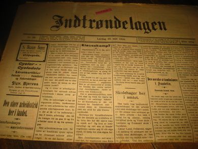 1916 nr 096 Indtrøndelagen