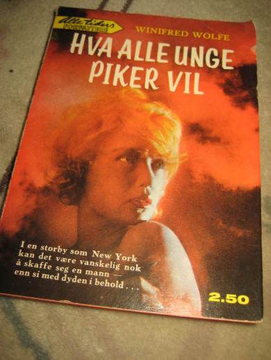 hva alle unge piker vil Bok nr 108 1961