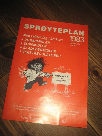 SPRØYTEPLAN 1983.