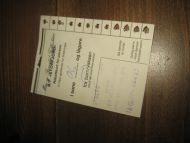 Klippekort for barn B/F STORFJORD 1 des 1990