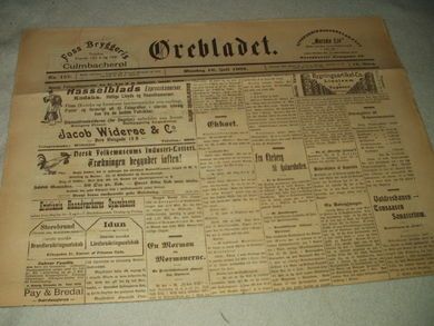 1905 nr 157 Ørebladet
