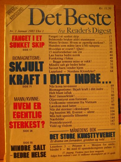 1983 nr 001 Det Beste fra Reader's Digest