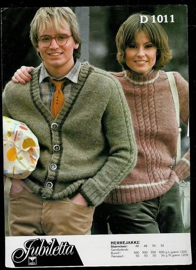 1011D HERREJAKKE / DAMEGENSER fra Dale Fabrikker Bergen