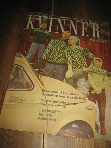 1962 nr 001 KVINNER og klær