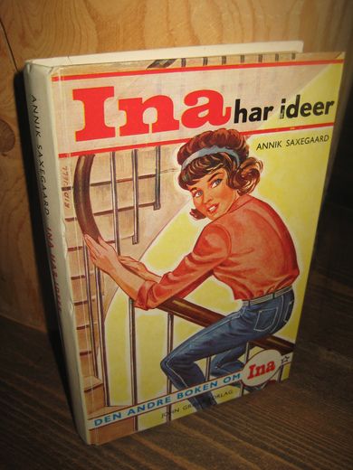 SAXEGAARD, ANNIK: Ina har ideer. Bok nr 2, 1969.
