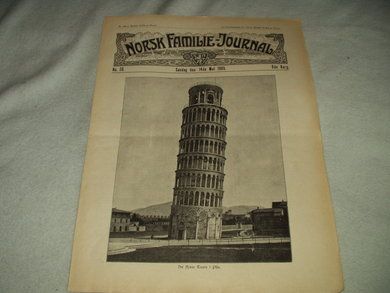 1905 nr 020 NORSK FAMILIE JOURNAL