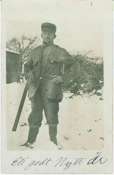 Jaktmotiv fra tidleg 1900