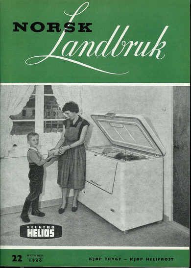 1960 nr 022 NORSK Landbruk