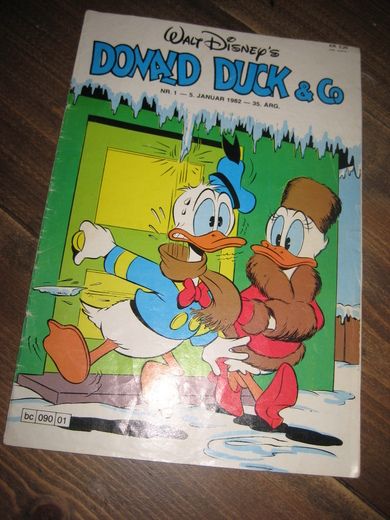 1982 nr 001 DONALD DUCK & CO