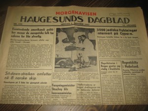 1947,nr 226, HAUGESUNDS DAGBLAD.