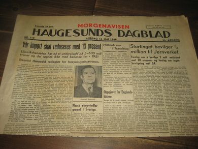 1948 nr 110 HAUGESUNDS DAGBLAD
