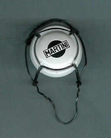 Martini topp for beskyttelse av kork på flaske