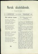 1896,nr 045,                        Norsk Skoletidende.