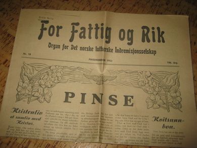 1953 nr 018 For Fattig og Rik