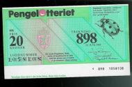 1988 trekning nr 898 Pengelotteriet