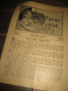 1910,nr 018, Missionsselskabets Barne blad.