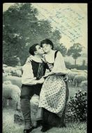 Julekort fra tidleg 1900