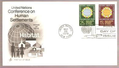 1976 28 MAI CONFERENCE ON HUMAN SETTLEMENTS FDC UNITED NATION