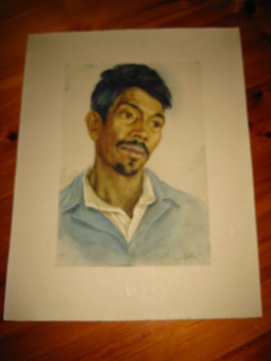 Portrett av mann Dardal